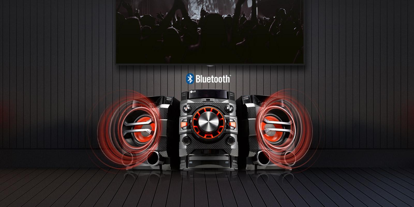 LG XBOOM 230W HiFi Entertainment System with Bluetooth® Connectivity
